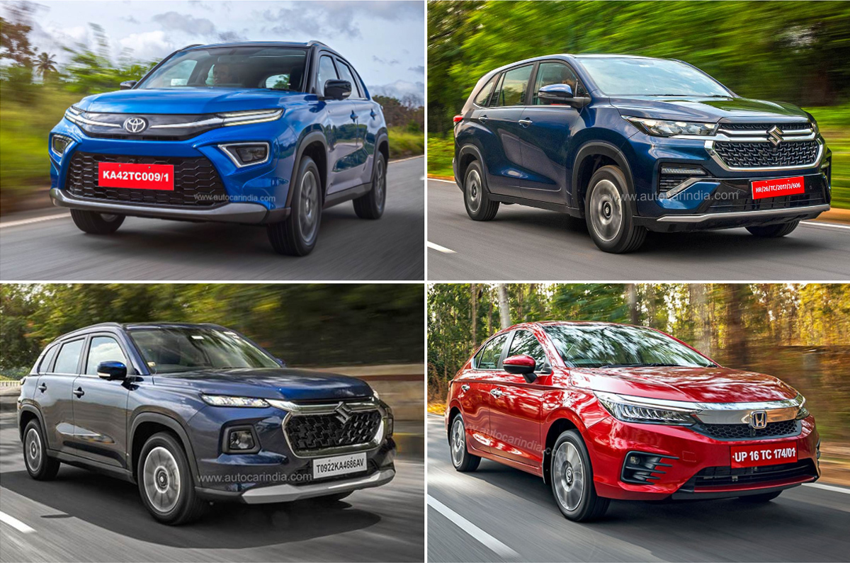 Maruti Grand Vitara, Toyota Hyryder, Innova Hycross among most